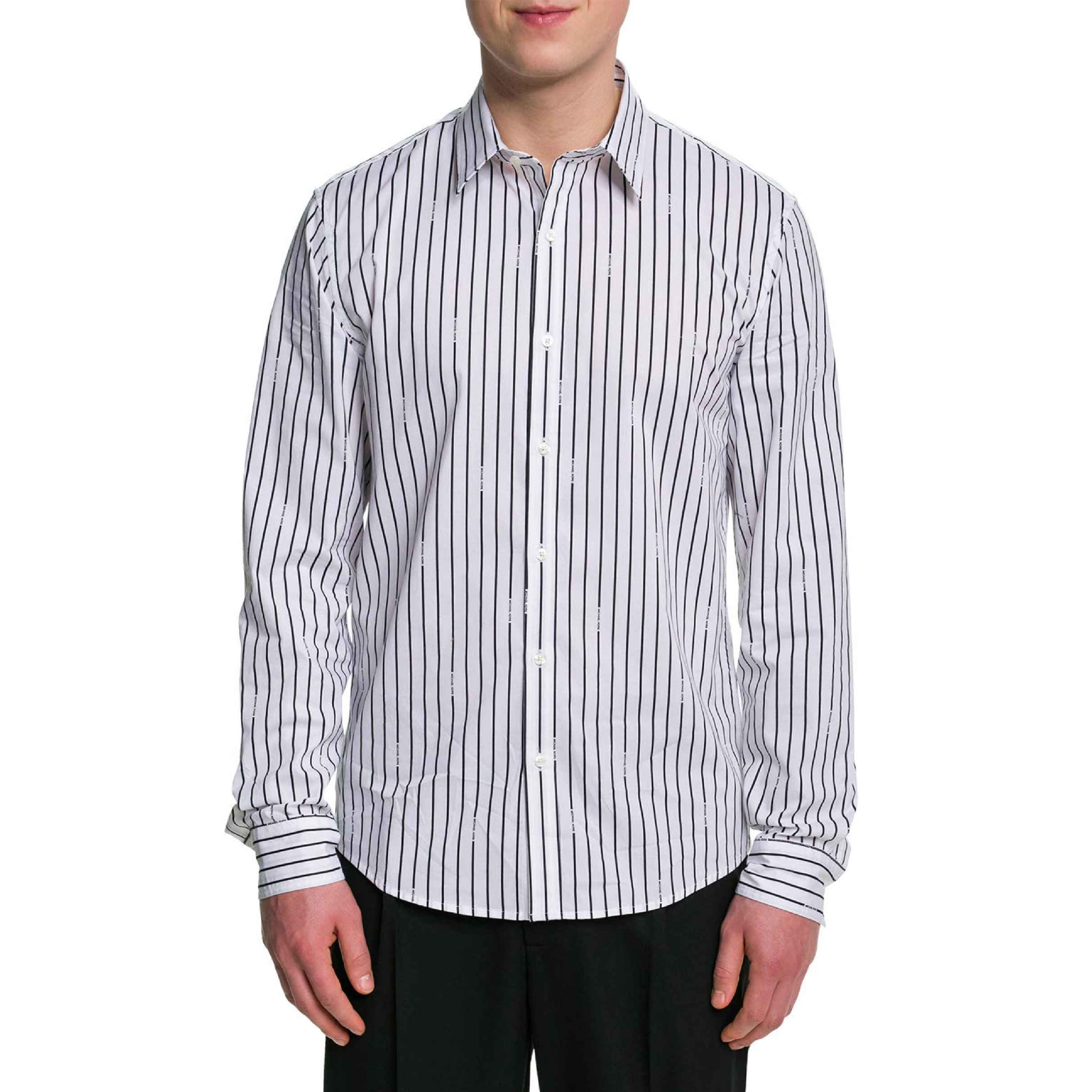 نکته خرید - قیمت روز پیراهن آستین بلند مردانه مایکل کورس مدل Casual-Hemd gestreift خرید