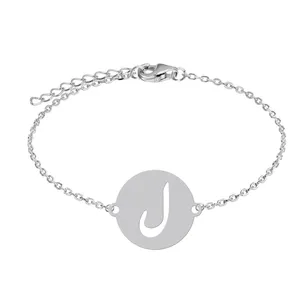 دستبند زنجیری زنانه هایکا مدل حرف ل کد z.dh167