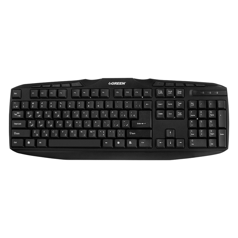 کیبورد گرین مدل GK-302 با حروف فارسی