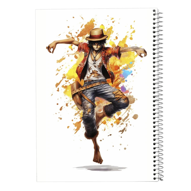 دفتر مشق 100 برگ مدوپد مدل وان پیس One Piece کد DF10783