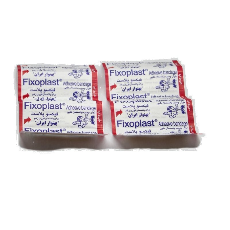 چسب زخم فیکسوپلاست مدل R-01 بسته 4 عددی