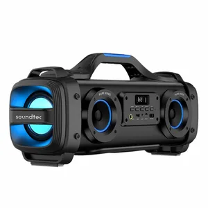 اسپیکر بلوتوثی قابل حمل پرودا مدل Soundtec PD-PRTSPK-BK