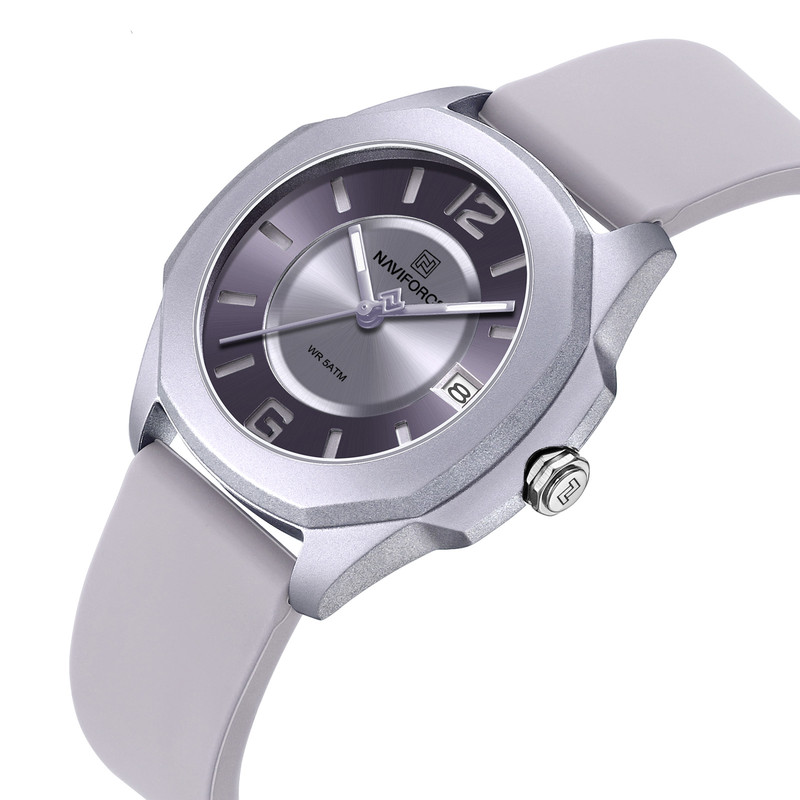 ساعت مچی عقربه‌ای زنانه نیوی فورس مدل naviforce 7107