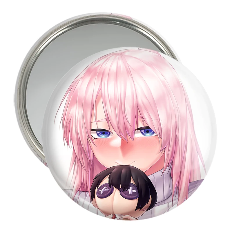 آینه جیبی خندالو مدل شیکیموری سان انیمه شیکیموری  کد 15900