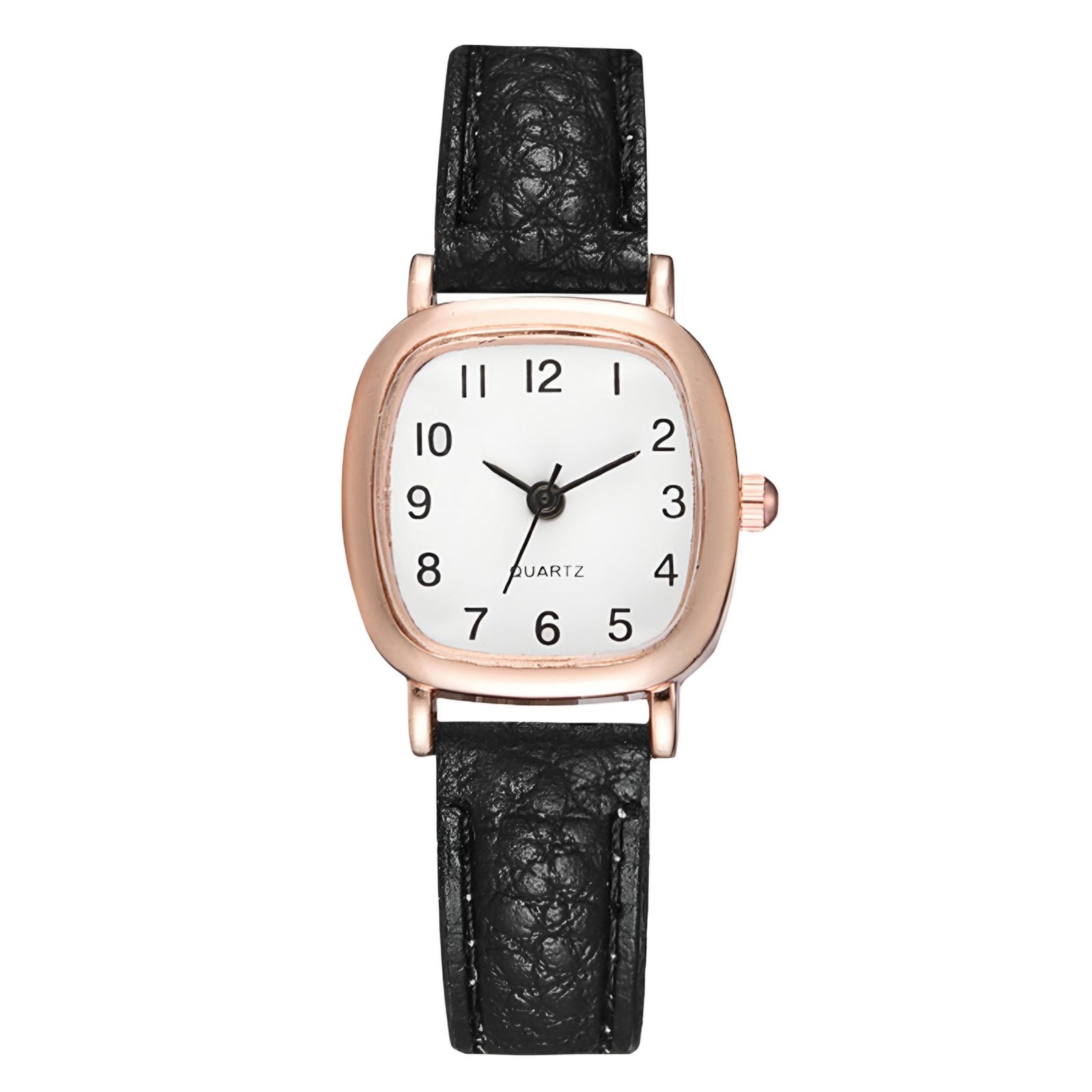 ساعت مچی عقربه ای زنانه مدل کلاسیک بند چرم کد 2 - - 1