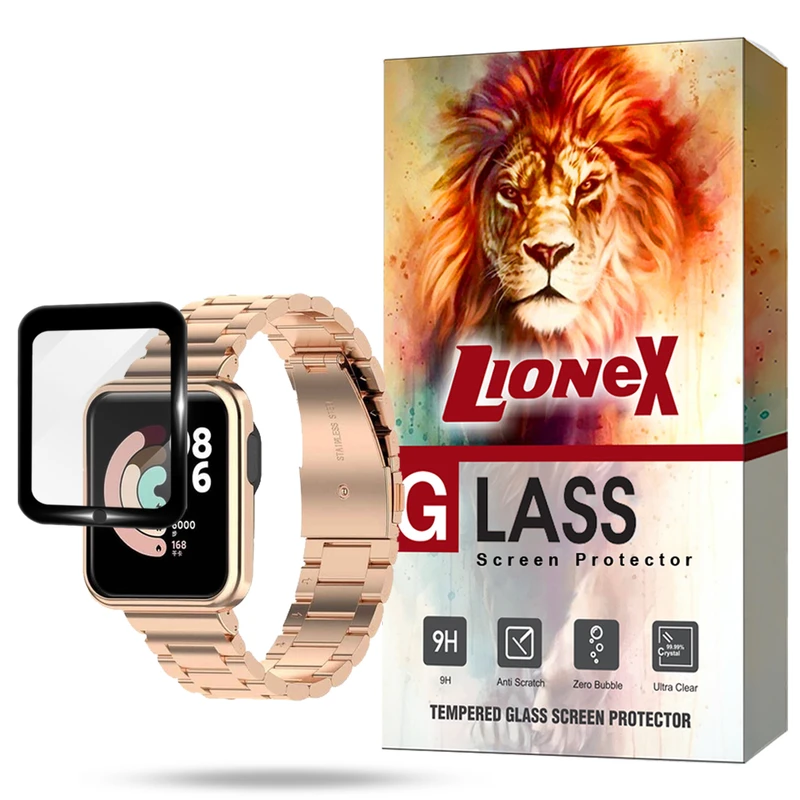 محافظ صفحه نمایش لایونکس مدل PMML20 مناسب برای ساعت هوشمند شیائومی Mi Watch Lite