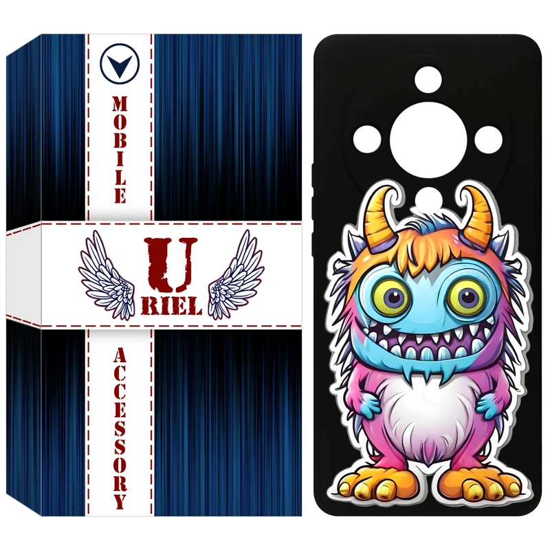 کاور یوریل مدل KSH کد 50 طرح میکروب مناسب برای گوشی موبایل آنر X9b / X50 / Magic6 Lite / Magic 6 Lite