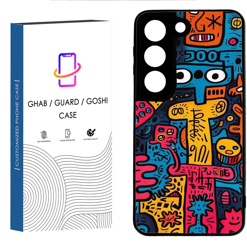 کاور قاب گارد گوشی طرح فانتزی کد 124 - TPU مناسب برای گوشی موبایل سامسونگ Galaxy S21 FE