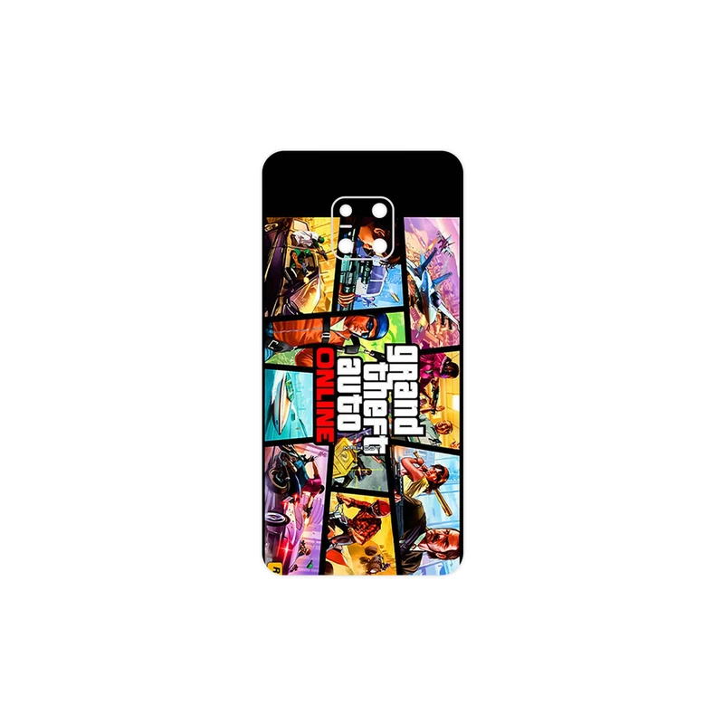 برچسب پوششی ماهوت مدل GTA Online Game Series مناسب برای گوشی موبایل هوآوی Mate 20 Pro