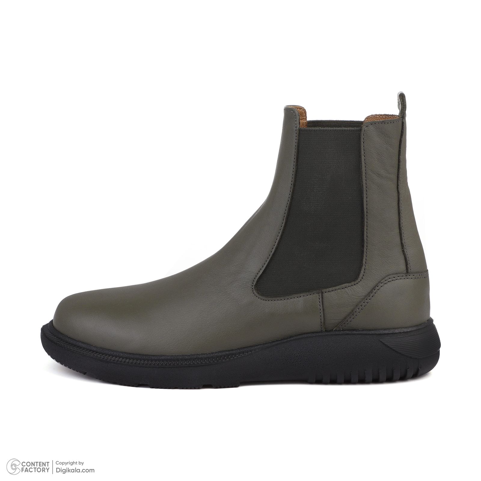 نیم بوت زنانه چرم مشهد مدل J2638-038 - - 2