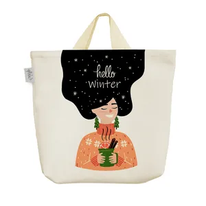 ساک خرید خندالو مدل Hello Winter کد S50