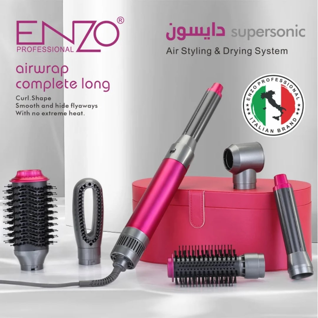 سشوار برس دار حالت دهنده انزو پروفیشینال مدل EN-4133 سشوار برس دار حالت دهنده انزو پروفیشینال مدل EN-4133