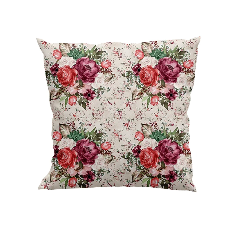 کوسن پاد آفرین مدل گل ها کد DKK435