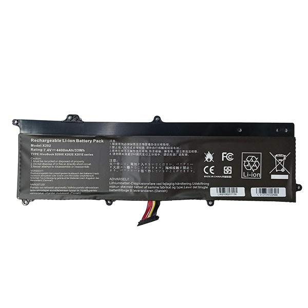 باتری لپ تاپ 2 سلولی مدل Asus VivoBook S200E مناسب برای لپ تاپ ایسوس S200E/F201E/Q200E