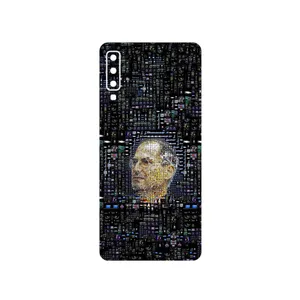 MAHOOT Collage of Steve Jobs 2 Cover Sticker for Samsung Galaxy A7 2018