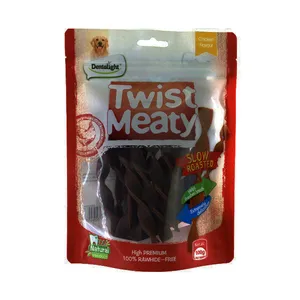 تشویقی سگ دنتالایت مدل M TWIST MEATY SLOW وزن 100 گرم