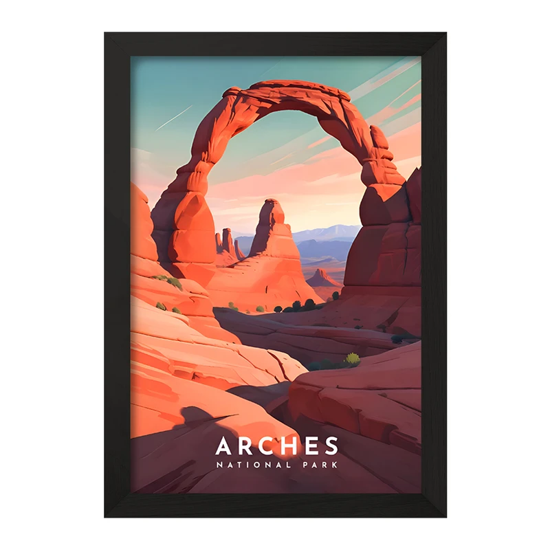 تابلو خندالو مدل پارک ملی آرچز (Arches National Park) کد F12897