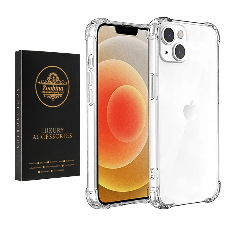 کاور زوبینا مدل Clear مناسب برای گوشی موبایل اپل iPhone 13