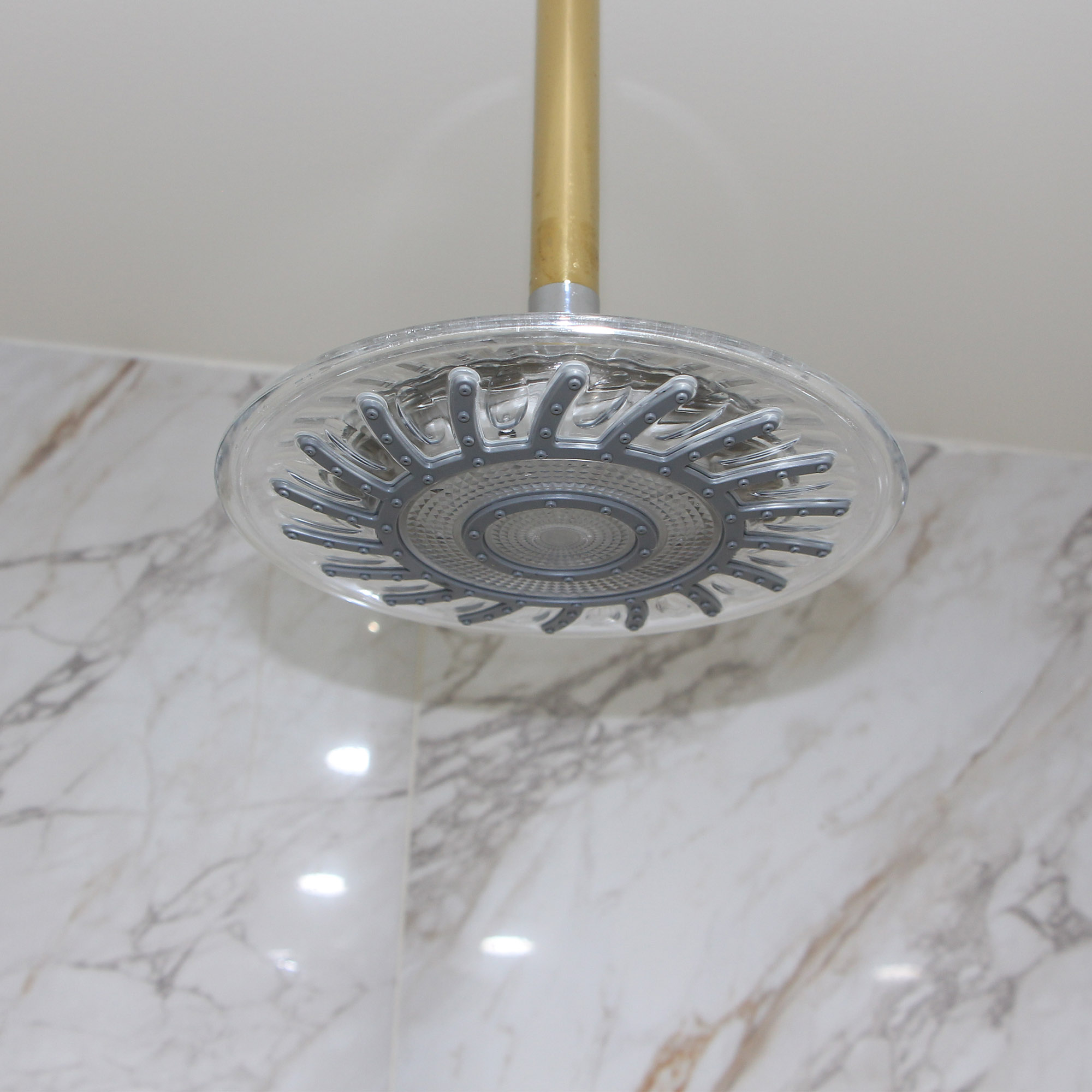 سردوش حمام پاپیروس مدل روشنایی خودکار Crystal - UP سردوش حمام پاپیروس مدل روشنایی خودکار Crystal - UP