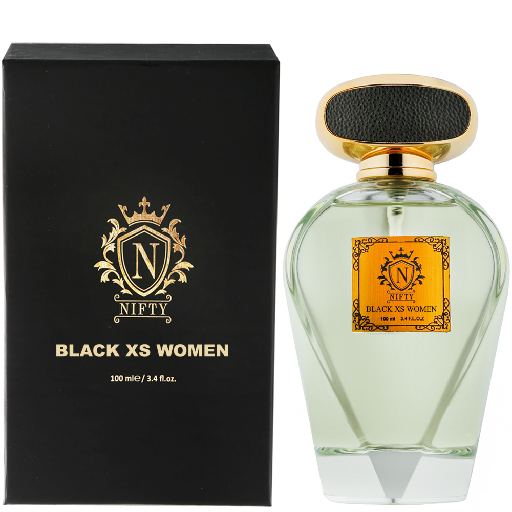 ادو پرفیوم زنانه نیفتی مدل BLACK XS حجم 100 میلی لیتر