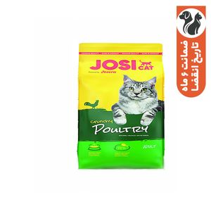 غذای خشک گربه جوسرا مدل Josi Cat Crunchy Poultry با طعم مرغ وزن 18 کیلوگرم