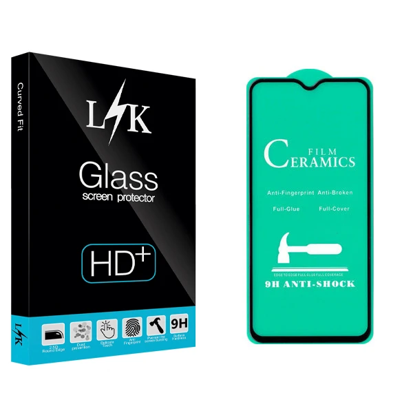 محافظ صفحه نمایش سرامیکی ال کی مدل +LITE مناسب برای گوشی موبایل سامسونگ Galaxy A50