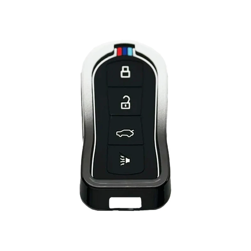 کاور ریموت و سوئیچ خودرو کالانیکس مدل COV-S8WHT-10666 طرح فلزی مناسب برای هایما S8