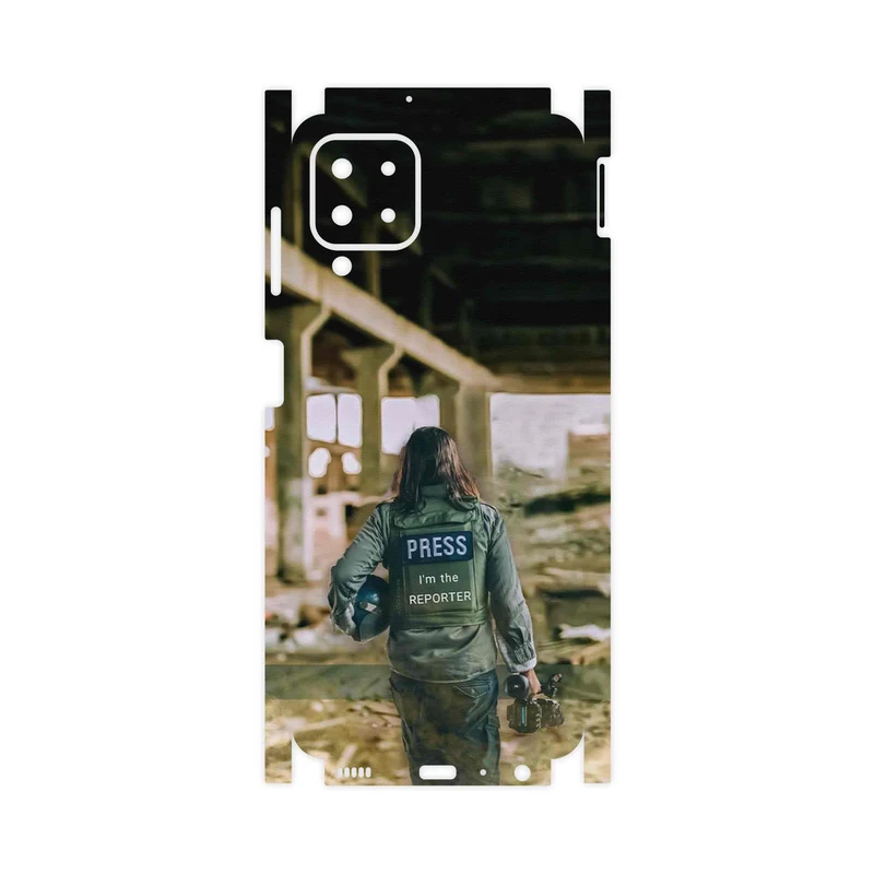 برچسب پوششی ماهوت مدل Reporter-FullSkin مناسب برای گوشی موبایل سامسونگ Galaxy A22 4G