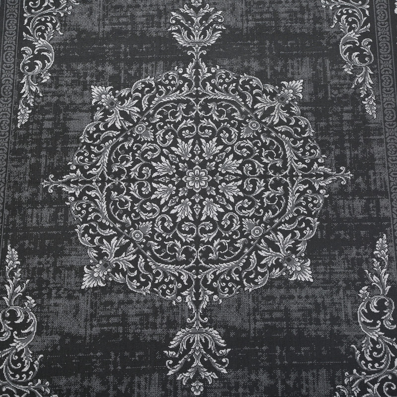 گلیم ماشینی دنیای فرش مدل ترمه فیلی کد 2006