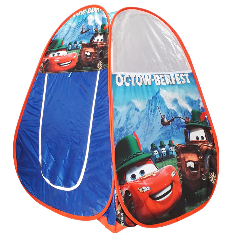 چادر بازی کودک مدل ریلکس طرح ماشین مکویین