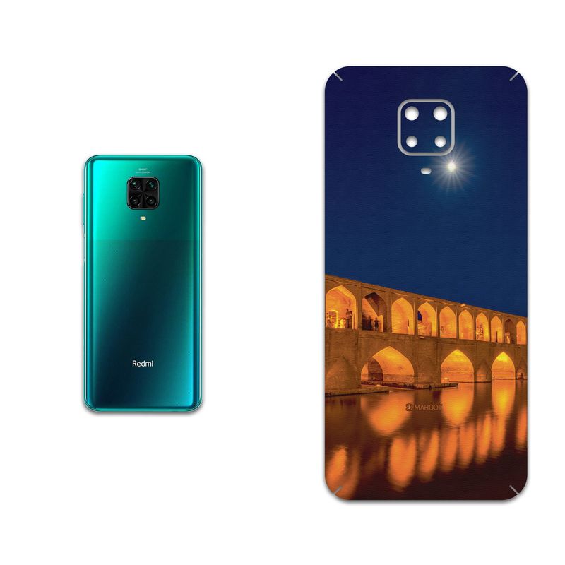 برچسب پوششی ماهوت مدل Si-O-Se-Pol مناسب برای گوشی موبایل شیائومی Redmi Note 9 Pro