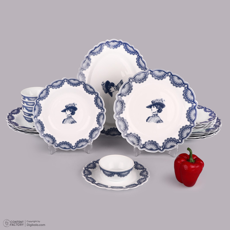 سرویس غذاخوری 25 پارچه 6 نفر آیروپال مدل  کارنیا