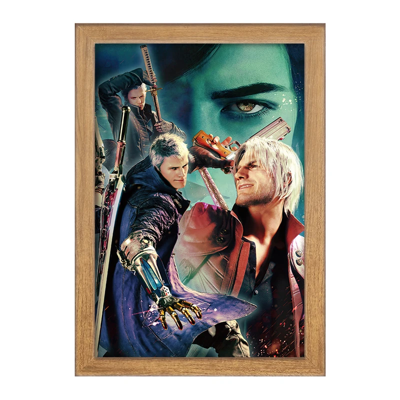 تابلو خندالو مدل بازی دویل می کرای Devil May Cry کد 30207