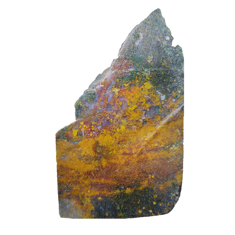 سنگ راف عقیق مدل جاسپر منظره مجموعه 2 عددی