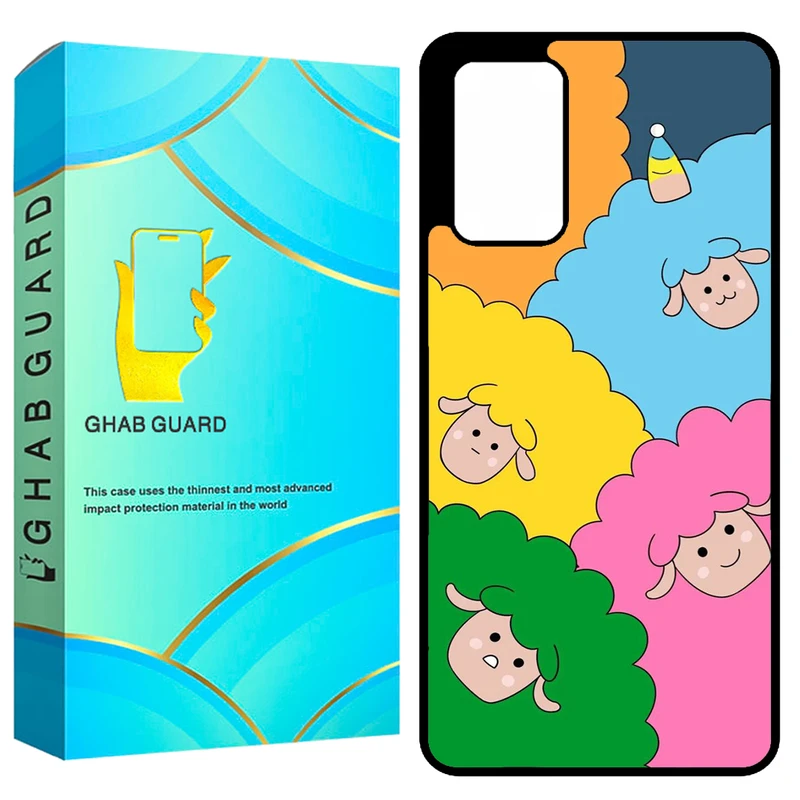 کاور قاب گارد طرح ببعی مدل GCHPA72 مناسب برای گوشی موبایل سامسونگ Galaxy A72 4G