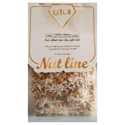 گندمک شاهدانه برنجک نات لاین - 180 گرم