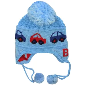 کلاه بافتنی بچگانه مدل Happy Kids21