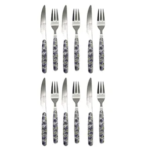 سرویس کارد و چنگال میوه خوری 12 پارچه مدل 103M