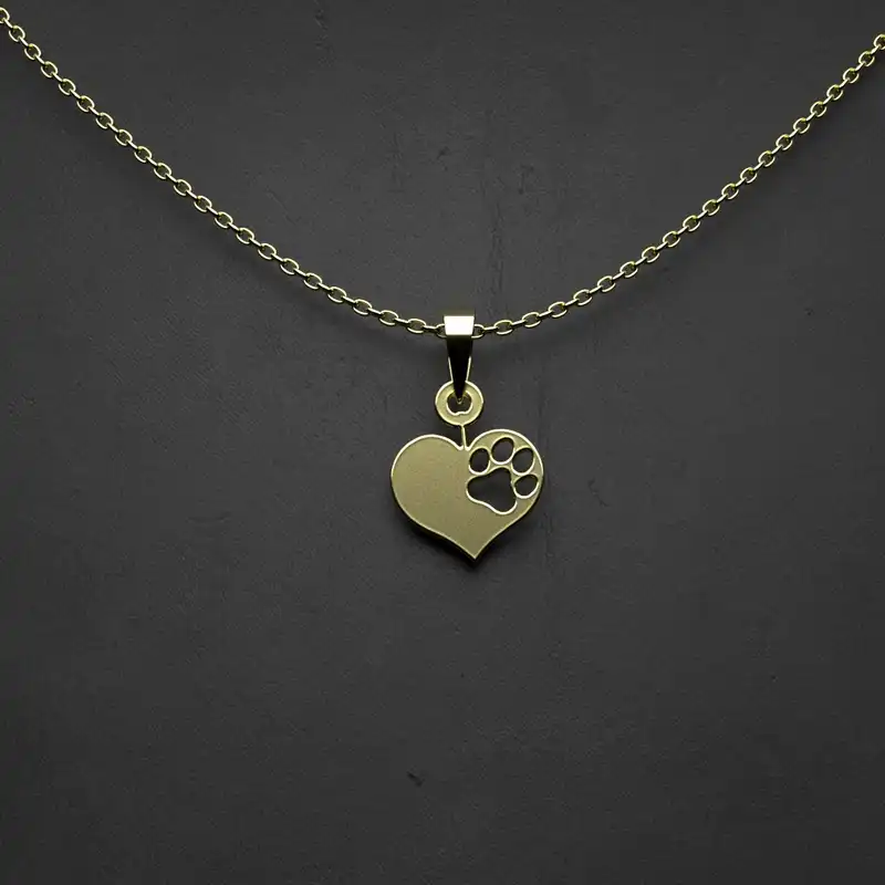 گردنبند طلا 18 عیار زنانه مدوپد مدل دایره کد CA10057