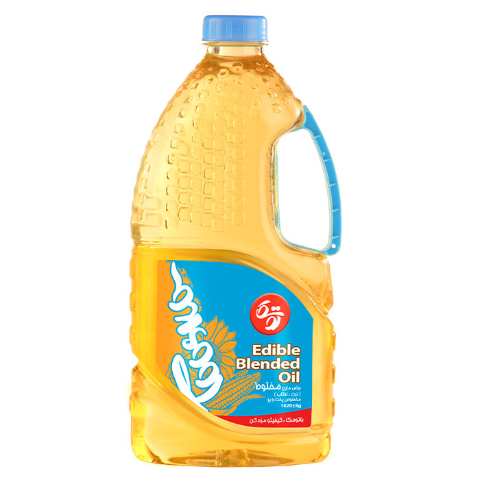 روغن مایع مخلوط آفتابگردان و ذرت توسکا - 1620 گرم