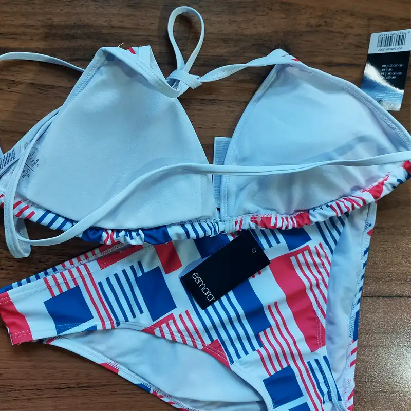 مایو زنانه اسمارا مدل 2 رنگ آبی