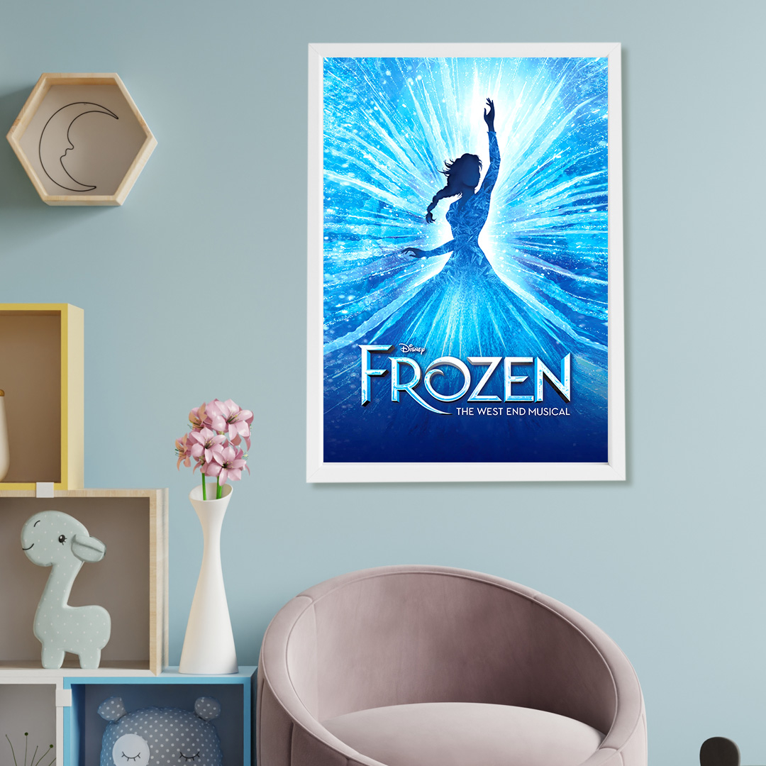 تابلو کودک و نوزاد طرح Frozen مدل P128