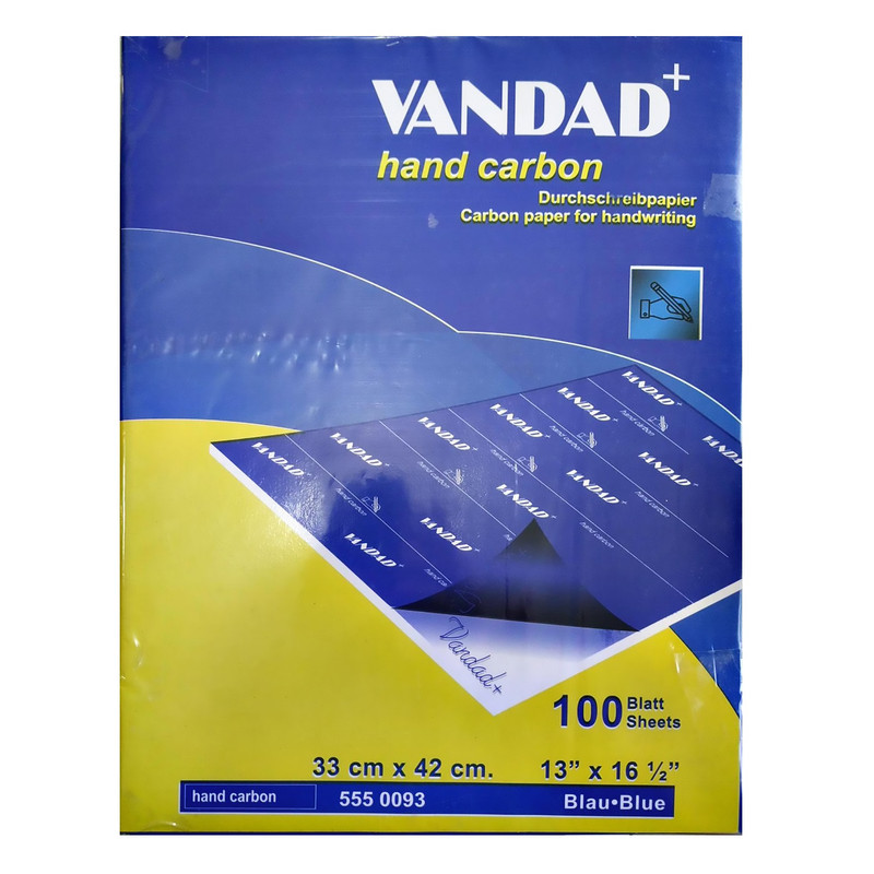 کاغذ کاربن مدل VANDAD A3 بسته 100 عددی