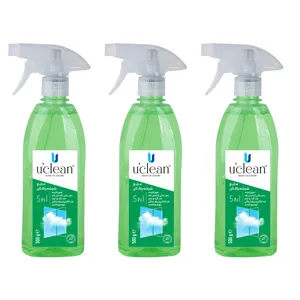 مایع شیشه پاک کن یوکلین مدل Uc حجم 500 میلی لیتر بسته 3 عددی