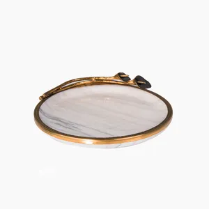شیرینی خوری گلد کیش مدل ماربل کد 851217