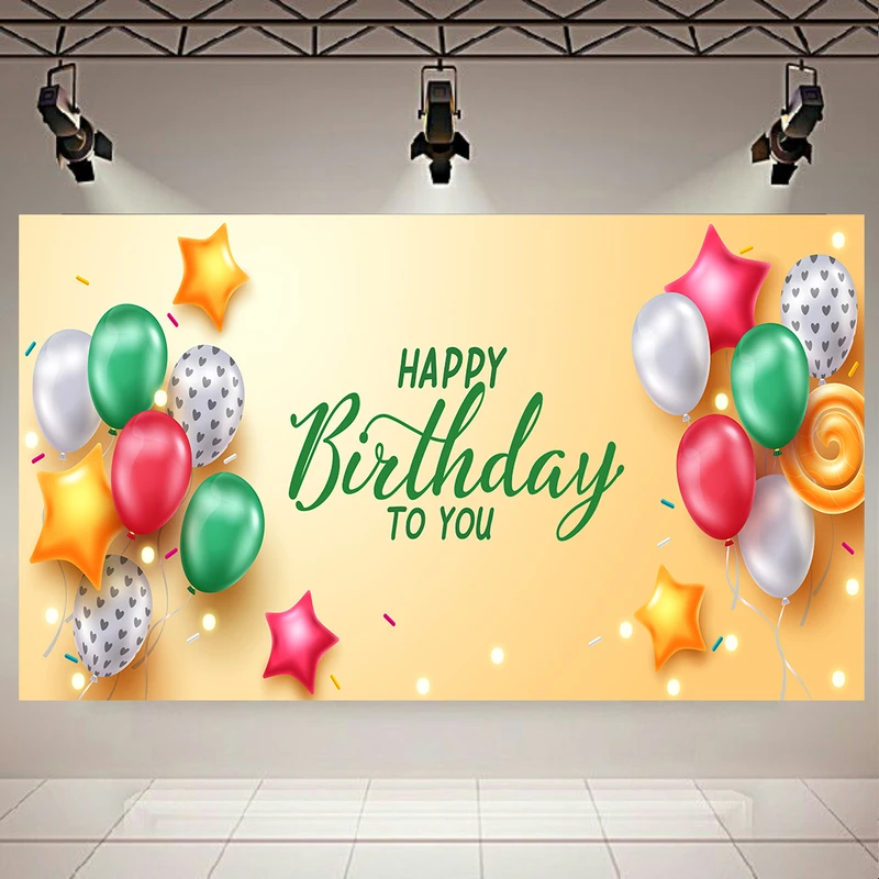  پوستر طرح مخمل تولدت مبارک مدل Happy Birthday to YOU کد AR302472