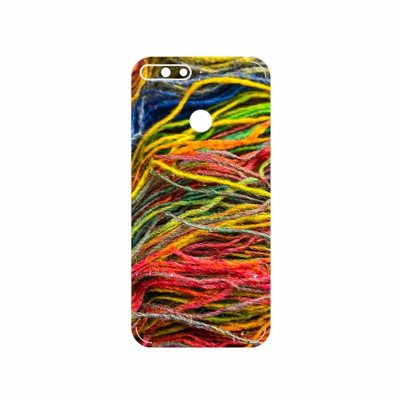 برچسب پوششی ماهوت مدل Fabric Texture 9 مناسب برای گوشی موبایل هوآوی Y6 2018