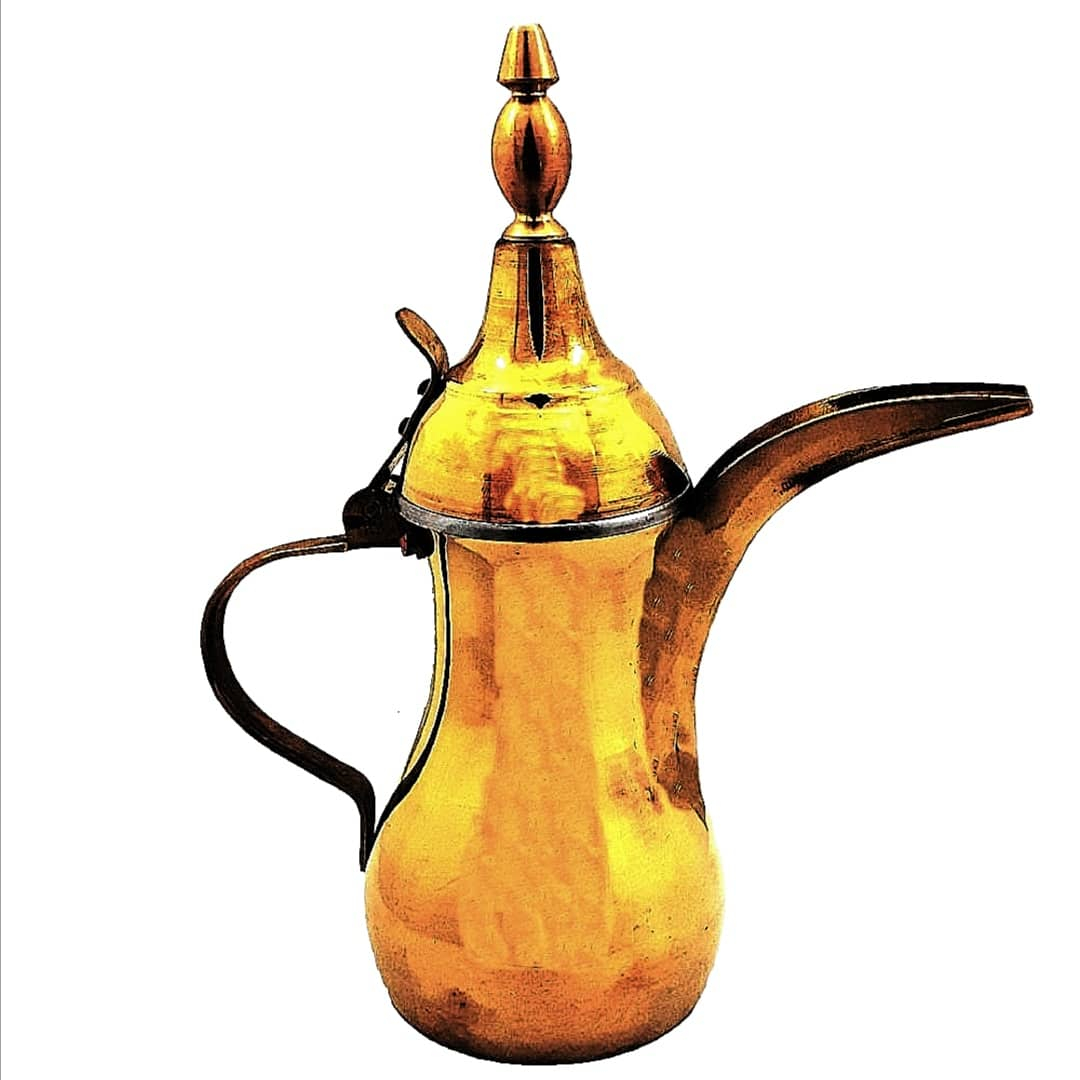 دکوری برنجی مدل قهوه جوش عربی