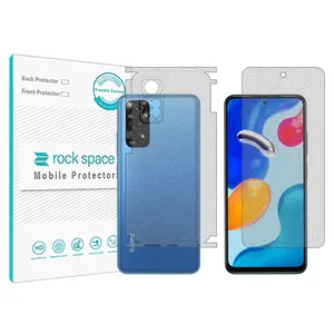 Matte Rockspace HyMTT screen protector suitable for Xiaomi Redmi Note 11 International mobile phone with back protector