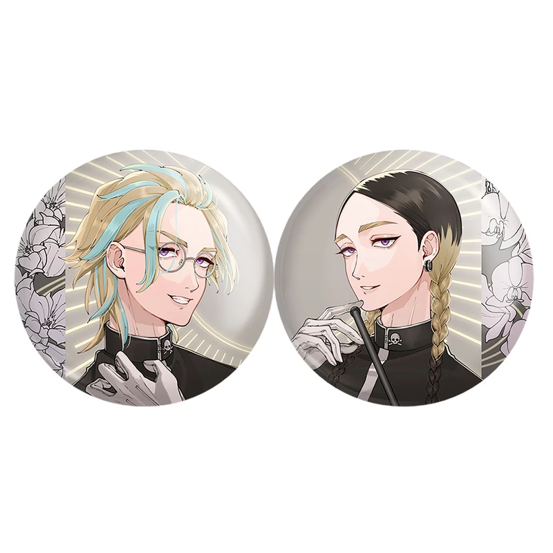 مگنت خندالو مدل ران و ریندو انیمه توکیو ریونجرز Tokyo Revengers کد A192 مجموعه 2 عددی